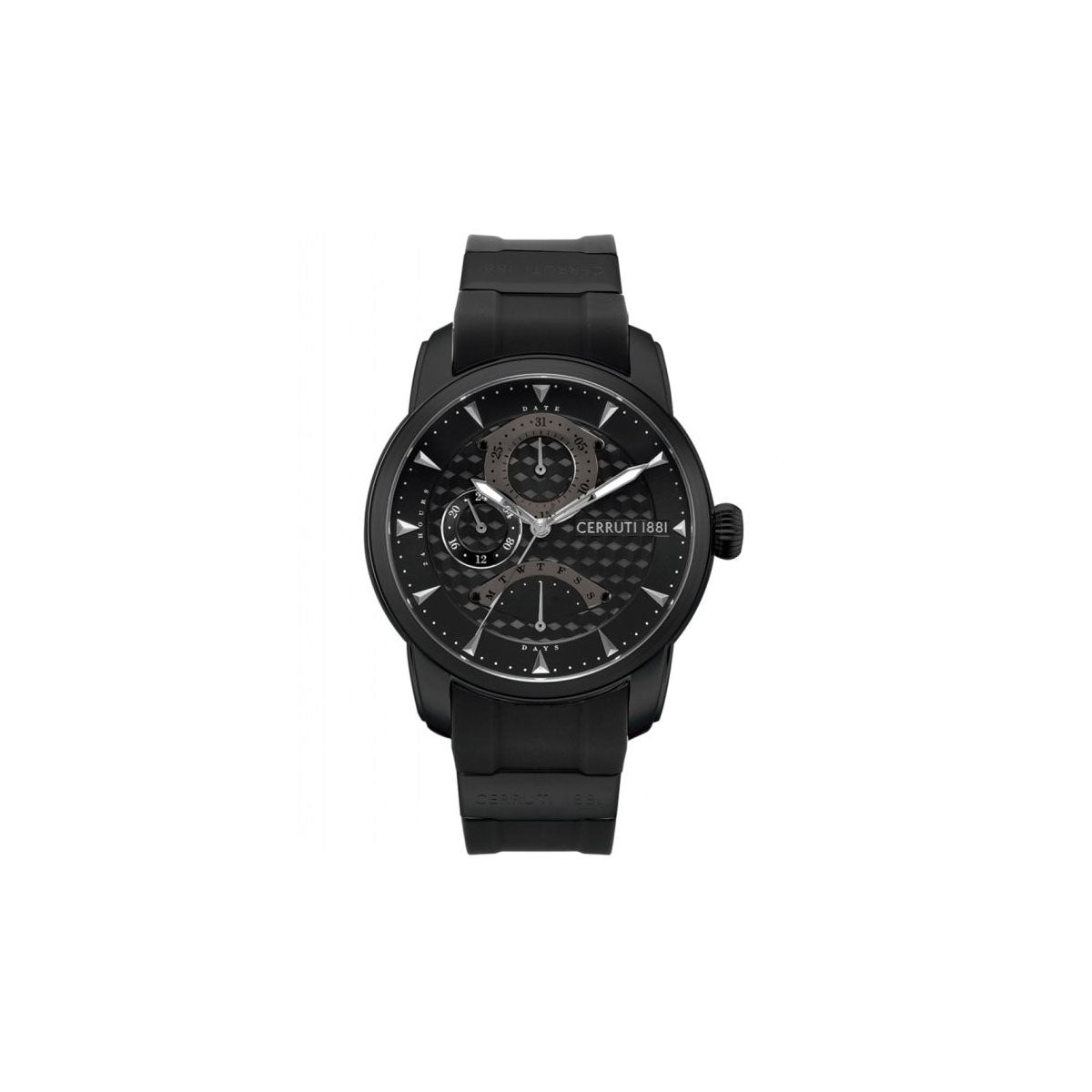 Cerruti 1881 CRWA21609 Men's Watch 43 Mm Black